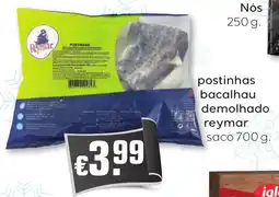 Bolama postinhas bacalhau demolhado reymar promoção