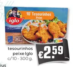 Bolama tesourinhos peixe iglo promoção