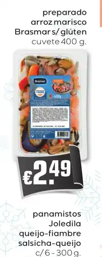 Bolama Brasmar arroz marisco promoção