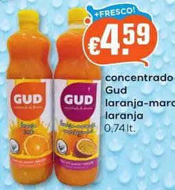 Bolama Gud concentrado laranja-maracujá laranja promoção