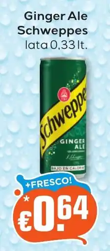 Bolama Ginger Ale Schweppes promoção