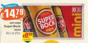 Bolama cerveja super bock mini promoção