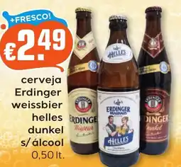 Bolama cerveja erdinger weissbier helles dunkel s/álcool promoção
