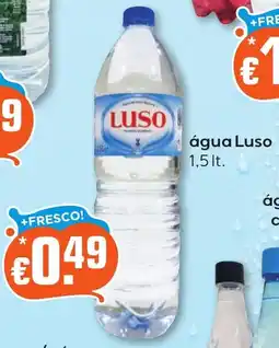 Bolama água Luso promoção