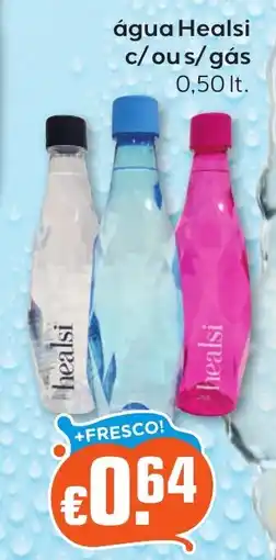 Bolama água Healsi promoção