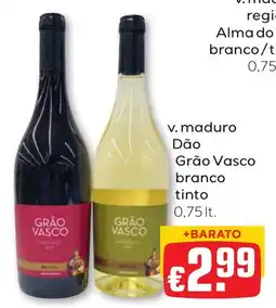 Bolama Grão Vasco branco tinto promoção