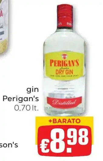 Bolama gin perigan's promoção