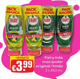 Bolama Fairy mão maxi poder original/limão promoção