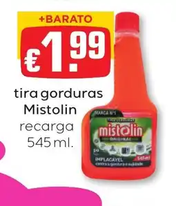 Bolama tira gorduras mistolin recarga promoção