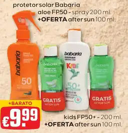 Bolama protetor solar babaria aloe fp50 promoção