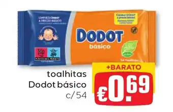 Bolama toalhitas dodot básico promoção