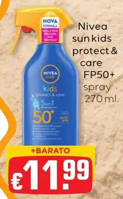 Bolama nivea sun kids protect & care promoção