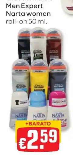 Bolama Narta women roll-on promoção