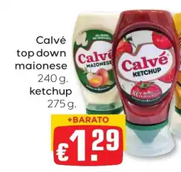 Bolama Calvé top down promoção
