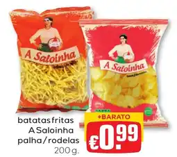 Bolama batatas fritas a saloinha palha/rodelas promoção