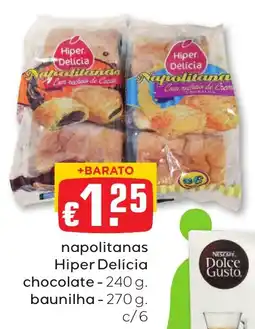 Bolama napolitanas hiper delícia promoção