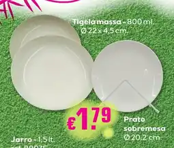 Bolama Prato sobremesa promoção