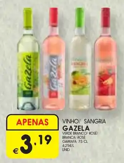 Meu Super vinho/ sangria gazela promoção