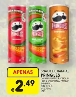 Meu Super snack de batatas pringles promoção