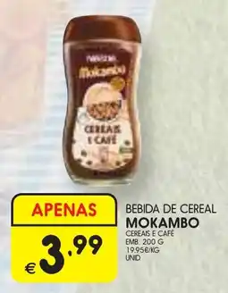 Meu Super Mokambo cereais e café promoção