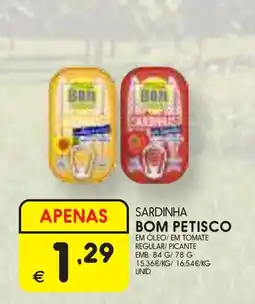 Meu Super Sardinha bom petisco promoção