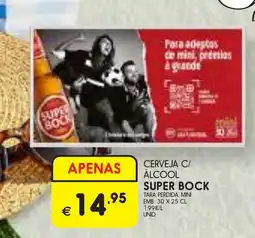 Meu Super Cerveja c/ álcool super bock promoção