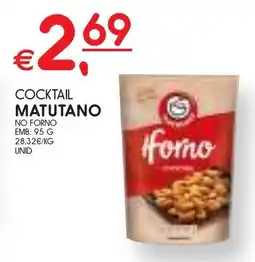 Meu Super Forno cocktail matutano promoção
