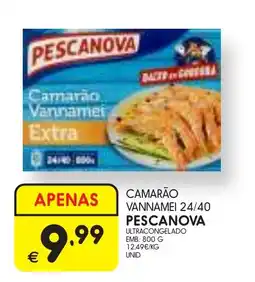 Meu Super Camarão vannamei pescanova promoção