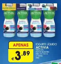 Meu Super Iogurte líquido activa promoção