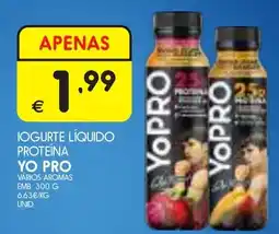 Meu Super Iogurte líquido proteína yo pro promoção