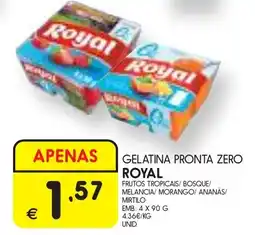 Meu Super gelatina pronta zero royal promoção