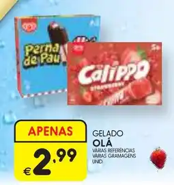 Meu Super Calippo strawberry promoção