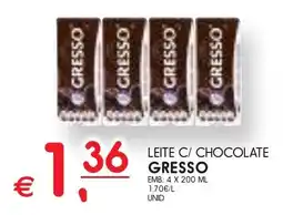 Meu Super Leite c/ chocolate gresso promoção