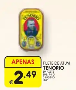 Meu Super Filete de atum tenorio promoção