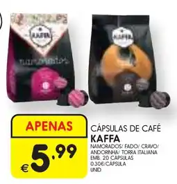 Meu Super Cápsulas de café kaffa promoção