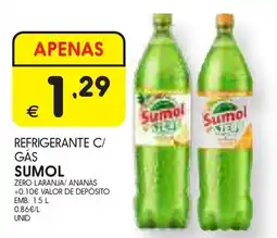 Meu Super Sumol zero laranja/ananás promoção