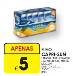 Meu Super sumo capri-sun promoção