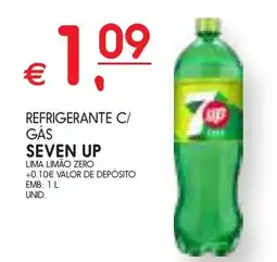 Meu Super refrigerante c/ gás seven up lima limão zero promoção