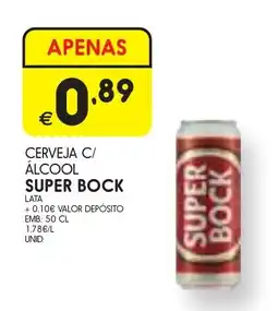 Meu Super Cerveja c/ álcool super bock promoção