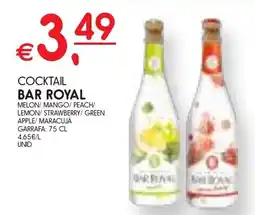 Meu Super Cocktail bar royal promoção
