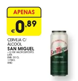 Meu Super cerveja c/ álcool san miguel promoção