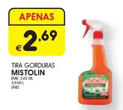 Meu Super Tira gorduras mistolin promoção