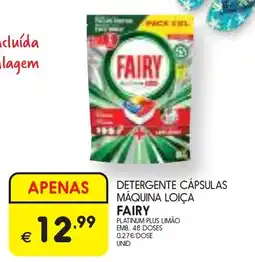 Meu Super Detergente cápsulas máquina loja fairy promoção