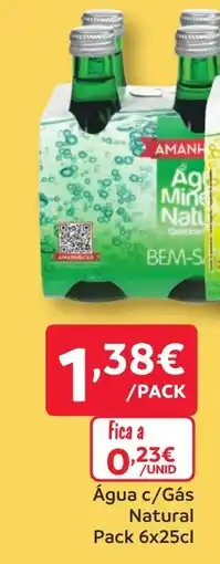 Amanhecer Água c/Gás Natural promoção