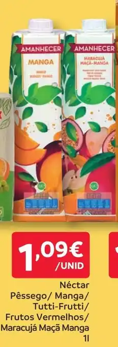 Amanhecer Amanhecer Néctar Pêssego/ Manga/ Tutti-Frutti/ Frutos Vermelhos/ Maracujá Maçã Manga promoção