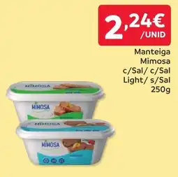 Amanhecer Manteiga Mimosa promoção