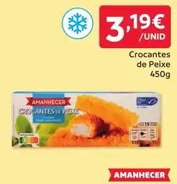 Amanhecer Amanhecer crocantes de peixe promoção
