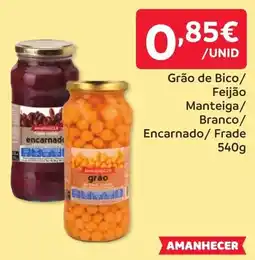 Amanhecer Grão de bico feijão branco encarnado frade amanhecer promoção