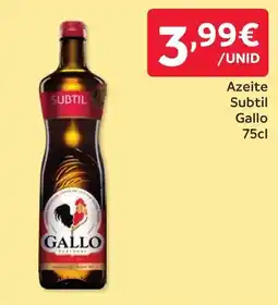 Amanhecer Azeite Subtil Gallo promoção