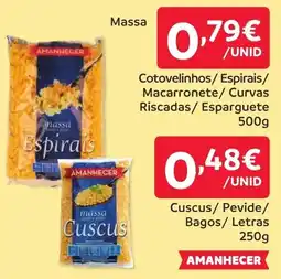 Amanhecer Massa amanecer promoção